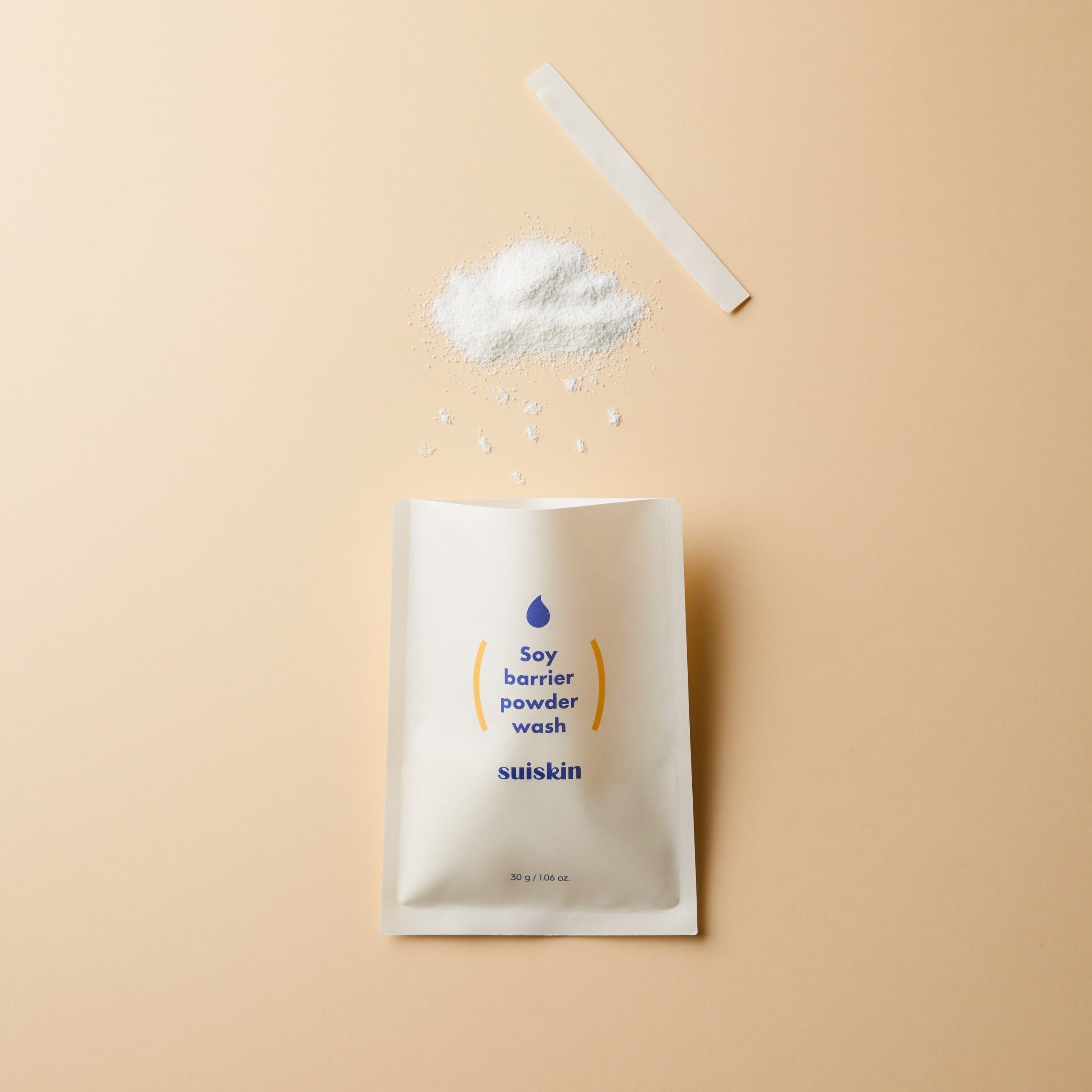 Hansol EBの使用イメージ　パウダー用の包装